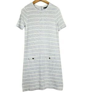 Banana Republic striped sweater shirt dress size medium